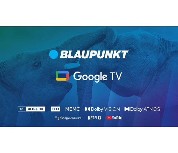 Blaupunkt 43UBG6010S 43"  LED 4K Google TV Dolby Vision - 1325649 - zdjęcie